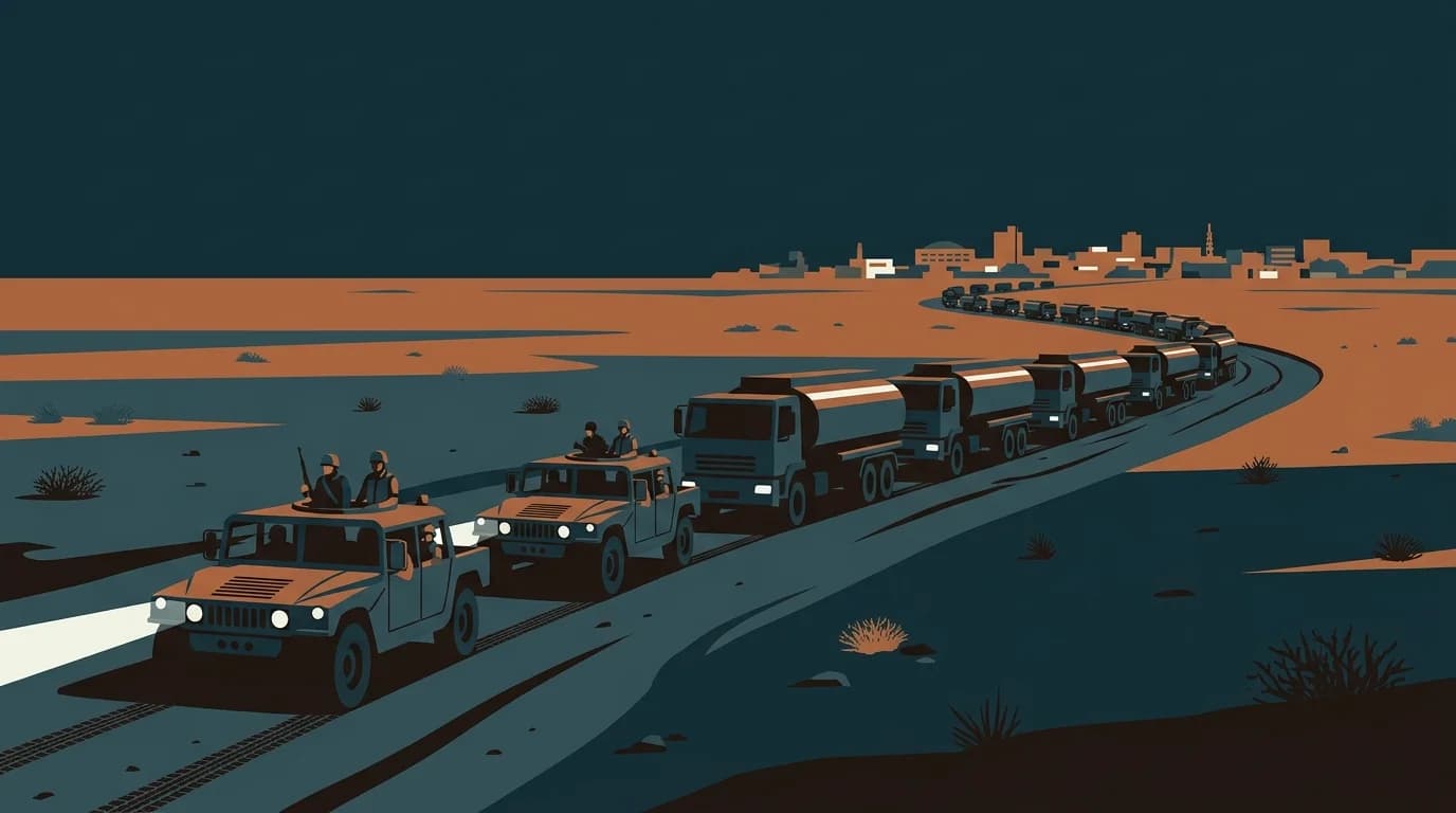 Mali: 840-tanker convoy reaches Bamako under FAMa escort